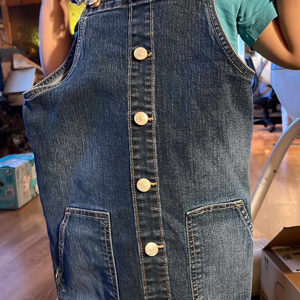 Jordache Jean overall skirt. Size large 10-12
